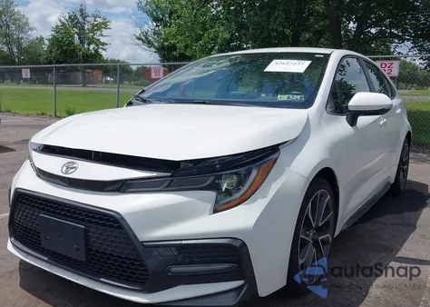 2020 Toyota Corolla Se z USA, uszkodzony, nr VIN JTDS4RCE3LJ027491